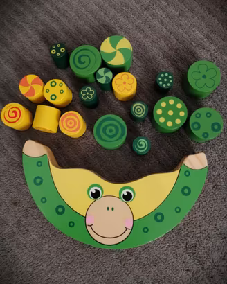 Set di 3 giochi in legno
