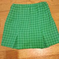 minigonna verde, Bershka, taglia xs