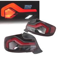 FANALI BMW F22 F23 F87 LED ROSSO AFFUMICATO