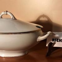 RICHARD GINORI zuppiera in porcellana anni '30