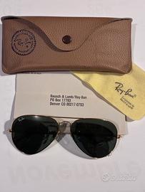 Ray Ban Aviator Bausch&Lomb ‘nuovi’