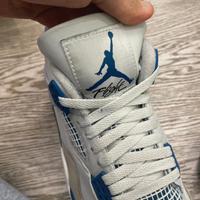 Scarpa Jordan 4 military blue 42