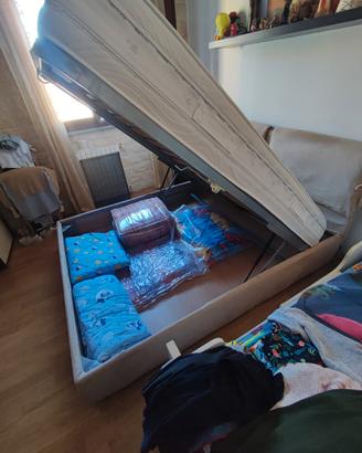 letto contenitore  CHATEAU D'AX  e lettino singolo