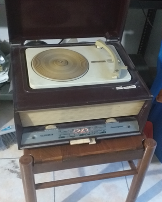 Giradischi radio telefunken d'epoca