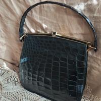 Borsa Vintage vero Coccodrillo