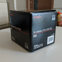 Sigma 10-20 F3,5 EX DC per Nikon