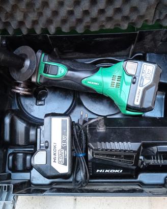 Smerigliatrice Hitachi Hikoki 18v 5ah