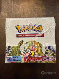 Box pokemon scarlatto e violetto base Ita sealed