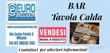 301/22 BAR TAVOLA CALDA PASTICCERIA zona Settala