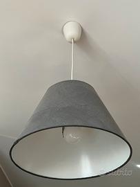 Set lampadario e abat jour camera da letto