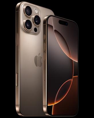 Iphone 16 pro max, 256gb. Colore Desert Titanium