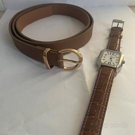 Combo perfetta: cintura e orologio