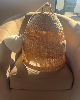 Lampada rattan