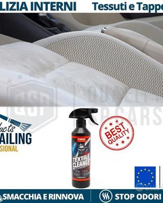 Pulizia SediliINTERNI Auto Rimuovi Macchie TESSUT