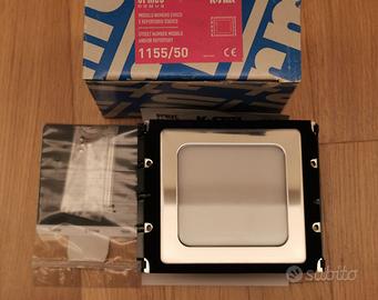 URMET 1155/50 K-STEEL MODULO NUMERO CIVICO