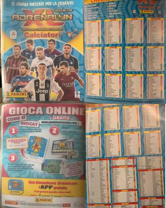 Cards  Adrenalyn XL- Campionato Calcio 2018-19