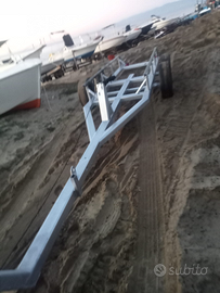 Carrello porta barche