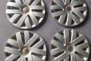 Kit 4 Copricerchi Originali VW Polo 15" - Cod. 6R0