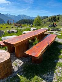 tavoli in legno su misura