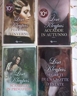 LISA KLEYPAS - 4 LIBRI SERIE AUDACI ZITELLE