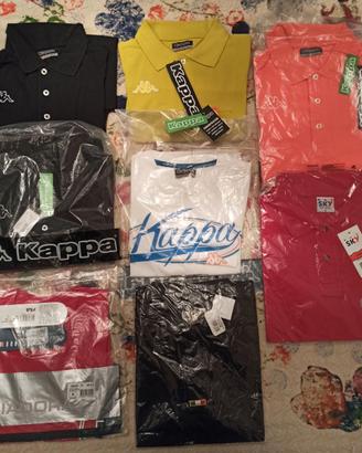 Polo e t-shirt Kappa e Fila Nuove e mai indossate