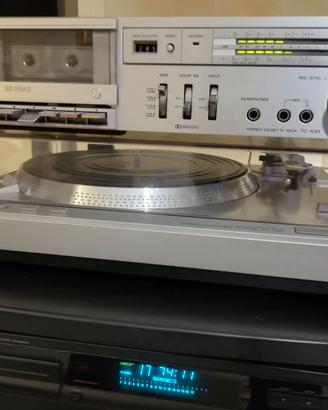 Lettore Audio-Cassette Stereo Hi-Fi SONY TC-K33...