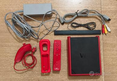 Nintendo Wii Mini + 7 giochi originali + accessori