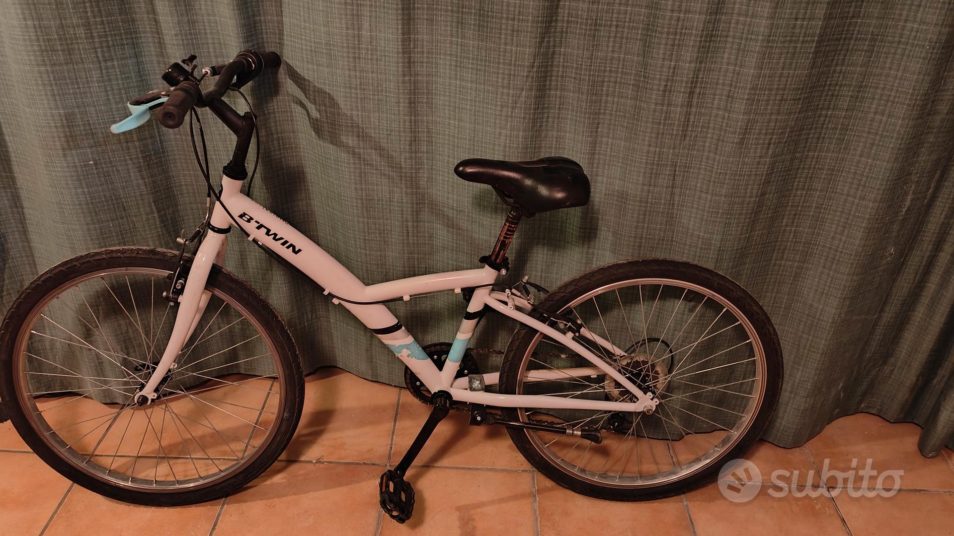 Wheel Btwin Bdc Btwin Bici Bimbo 24 Pollici Usata Mtb Rockrider