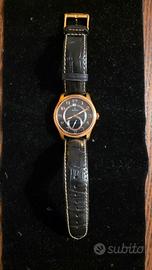 Festina F16353 cassa dorata e cinturino pelle