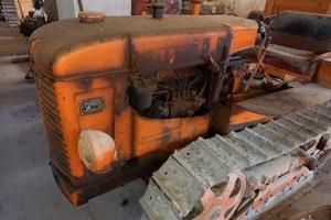 Trattrice 25 C con aratro