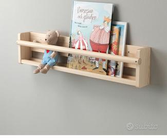 mini libreria da parete per bambini