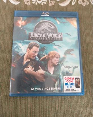 BLU RAY FILM JURASSIC WORLD IL MONDO DISTRUTTO