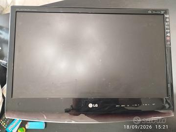 monitor tv LG con decoder esterno 