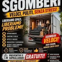 Traslochi sgomberi trasporti montaggio mobilia