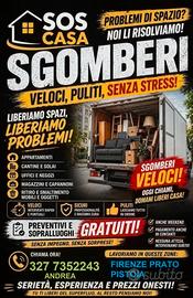 Traslochi sgomberi trasporti montaggio mobilia