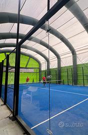 Copertura campo padel