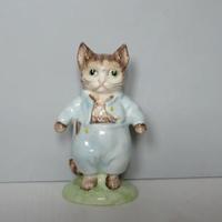 Statuetta gatto Tom Kitten Beatrix Potter. 9cm