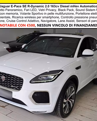 Jaguar E-Pace R-Dynamic SE Navi Camera Tetto C.20