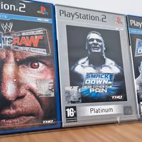 LOTTO giochi PS2 WWE SmackDown VS Raw  e Here CTP