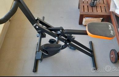 cyclette bici total power crunch giorgio mastrota