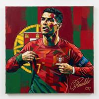 Quadro su tela Cristiano Ronaldo