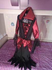 vestito carnevale bimba vampiro