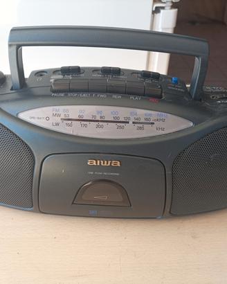 aiwa stereo radio cassette recorder cs170ez
