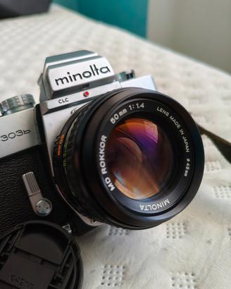 Minolta SRT303B + Rokkor 50mm f/1.4 