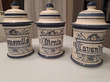 Vasi ceramiche x spezie Bassano del Grappa