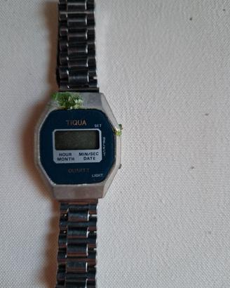 Orologio digitale vintage Tiqua