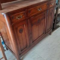 credenza vintage in legno massello 