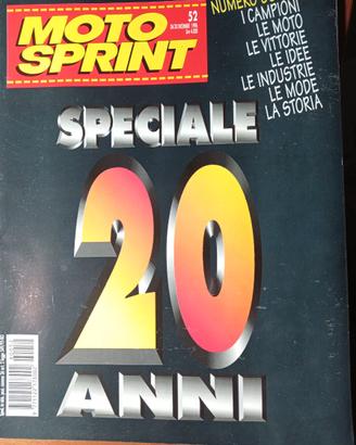 rivista MOTOSPRINT numero SUPER 52 del 1996