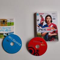 2 Giochi Nintendo Wii Originali – Wii Sports + PES