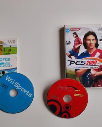 2 Giochi Nintendo Wii Originali – Wii Sports + PES